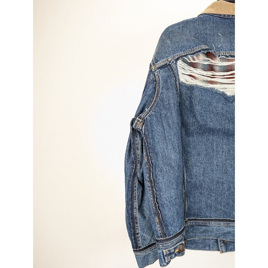 Maison Margiela o1rshd1 Denim Jacket in Blue Size US L / EU 52-54 / 3 - 16 Thumbnail
