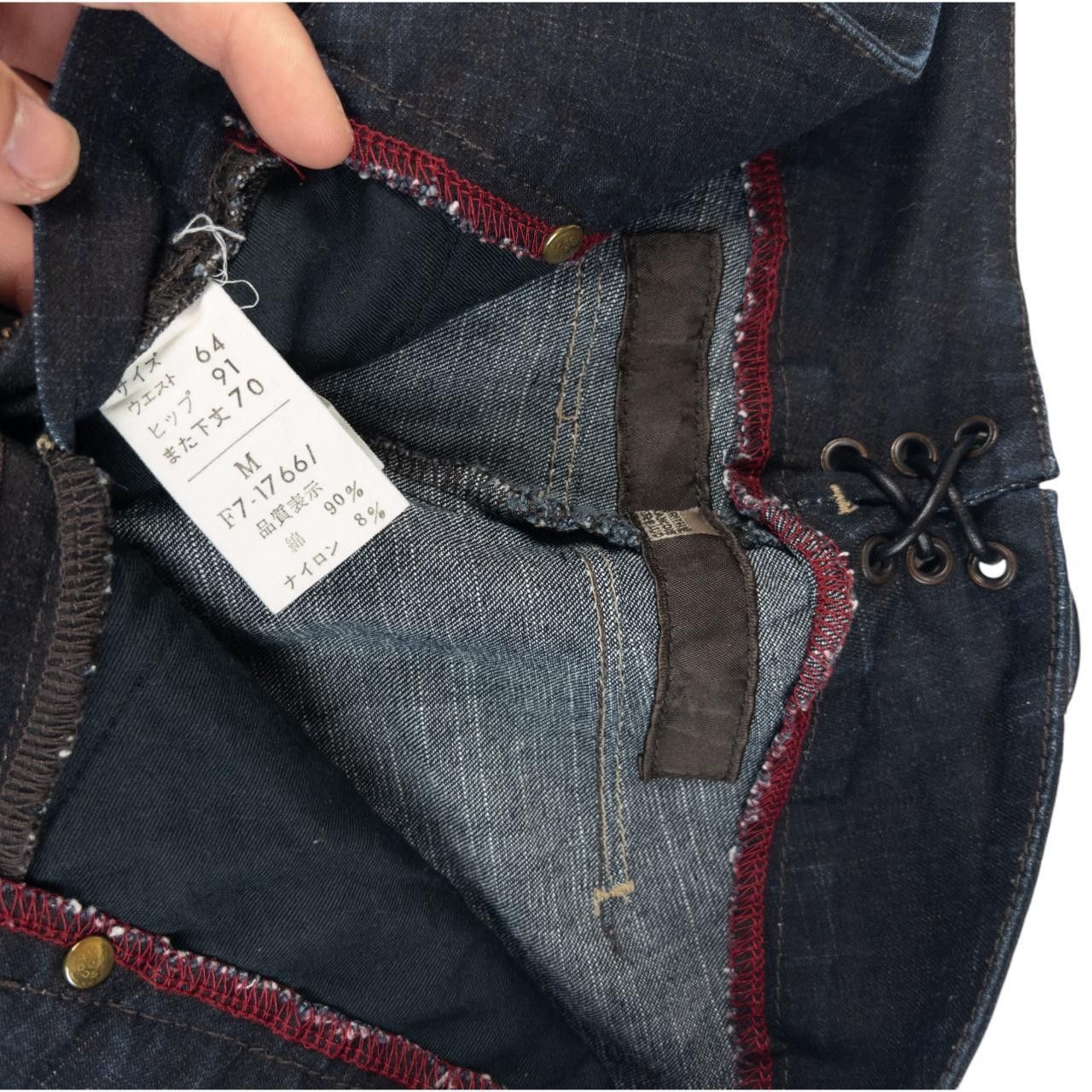 Marithe + Francois Girbaud Vintage Marithe Francois Girbaud Embroidered Denim Jeans M Size 30" / US 8 / IT 44 - 8 Thumbnail