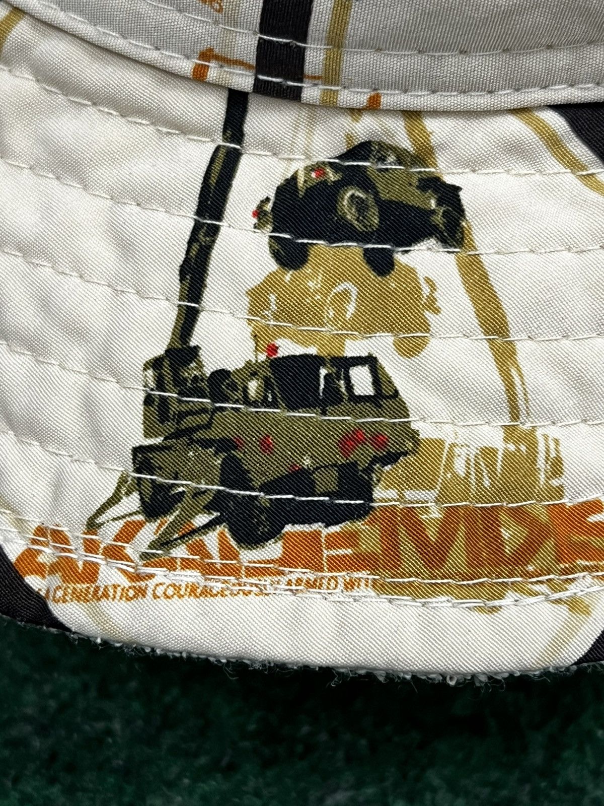 Akademiks Vintage Y2K Akademiks All Over Print Bucket Hat Size ONE SIZE - 3 Thumbnail
