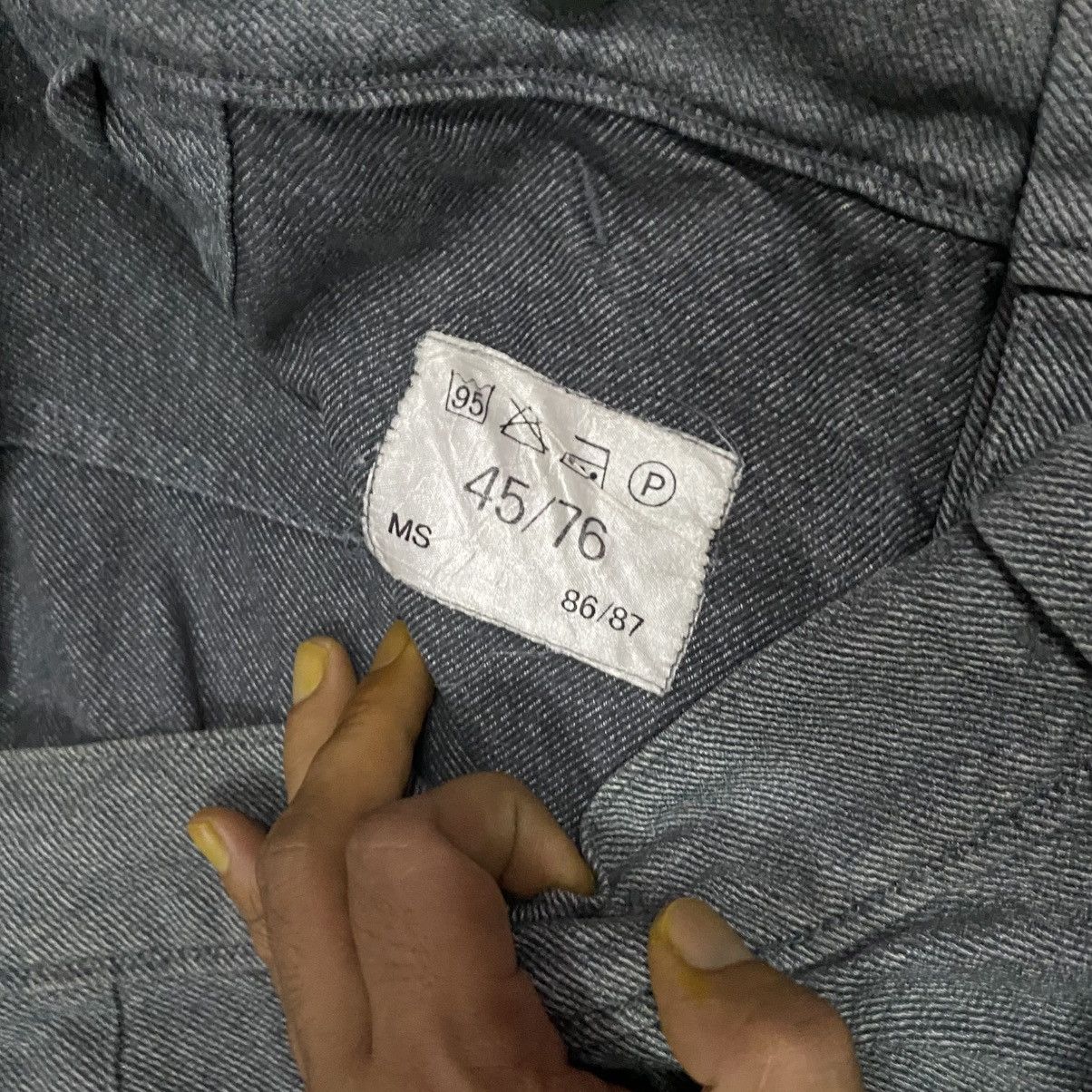 Army Of Me 1987s Swiss Army Salt nad Papper Military Trousers Size US 35 - 4 Thumbnail
