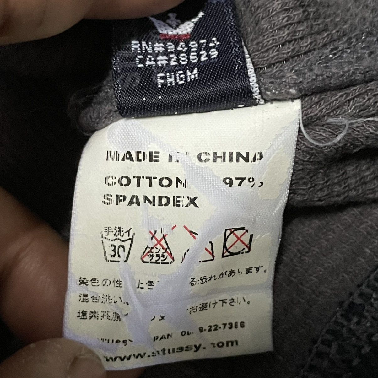 Stussy × Vintage Vintage Stussy Crewneck Sweatshirt Size US L / EU 52-54 / 3 - 5 Thumbnail