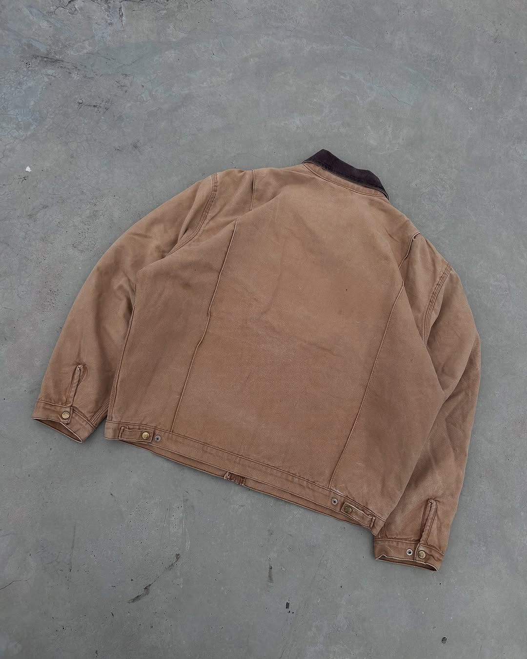 Carhartt × Dickies Vintage 90's Dickies Detroit Quilted Linned Denim Jacket Size US XL / EU 56 / 4 - 3 Thumbnail