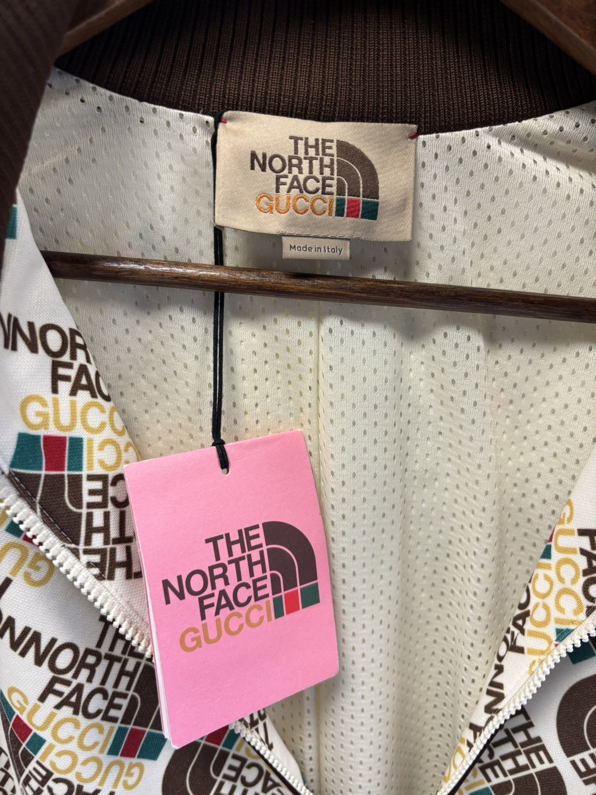 Gucci × The North Face North Face Gucci Technical Jersey Jacket Size US XL / EU 56 / 4 - 4 Thumbnail