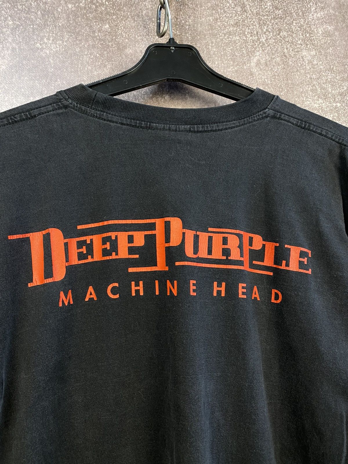 Band Tees × Vintage Vintage Deep Purple Machine Head Black T Shirt 90s Classic Size US L / EU 52-54 / 3 - 5 Thumbnail