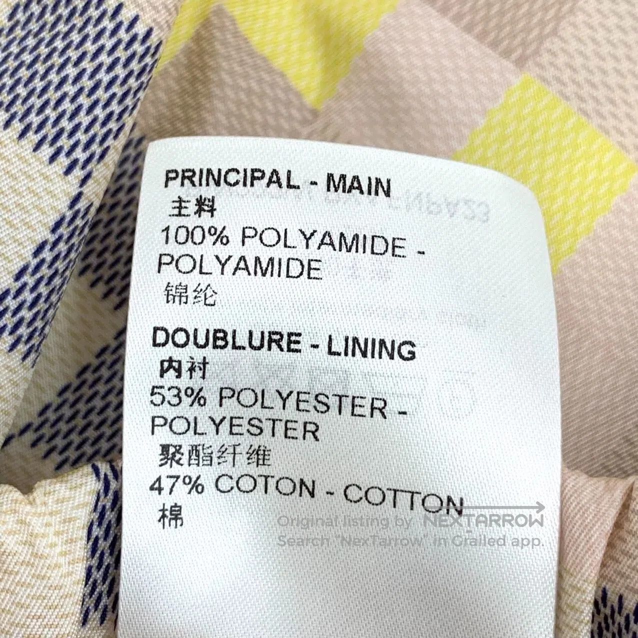 Louis Vuitton Louis Vuitton size XS Color block logo checkerboard patter Size US 27 - 9 Thumbnail