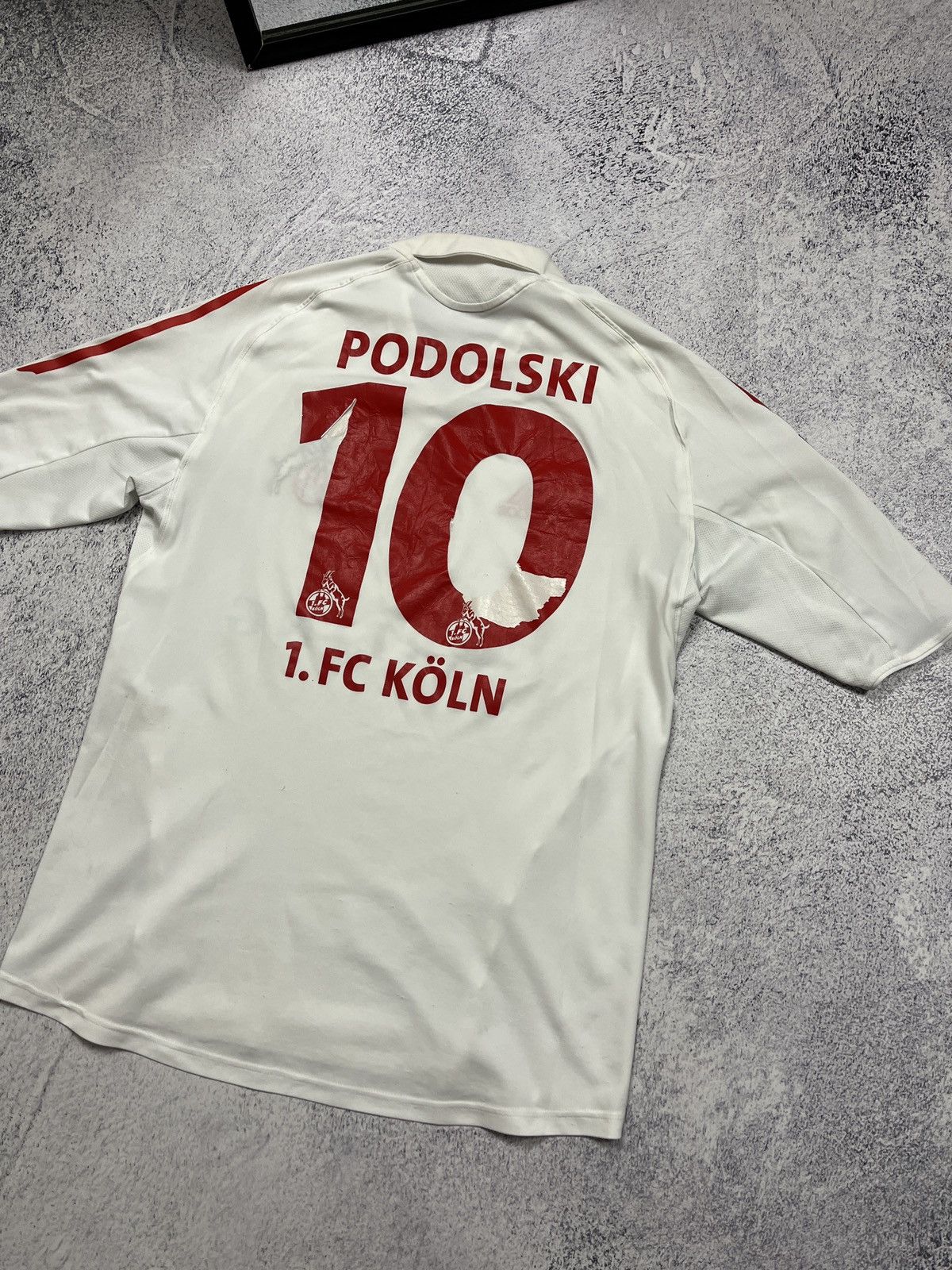 Adidas Adidas FC Koln 2005/2006 #20 Podolski Home Soccer Jersey Kit Size US L / EU 52-54 / 3 - 20 Thumbnail