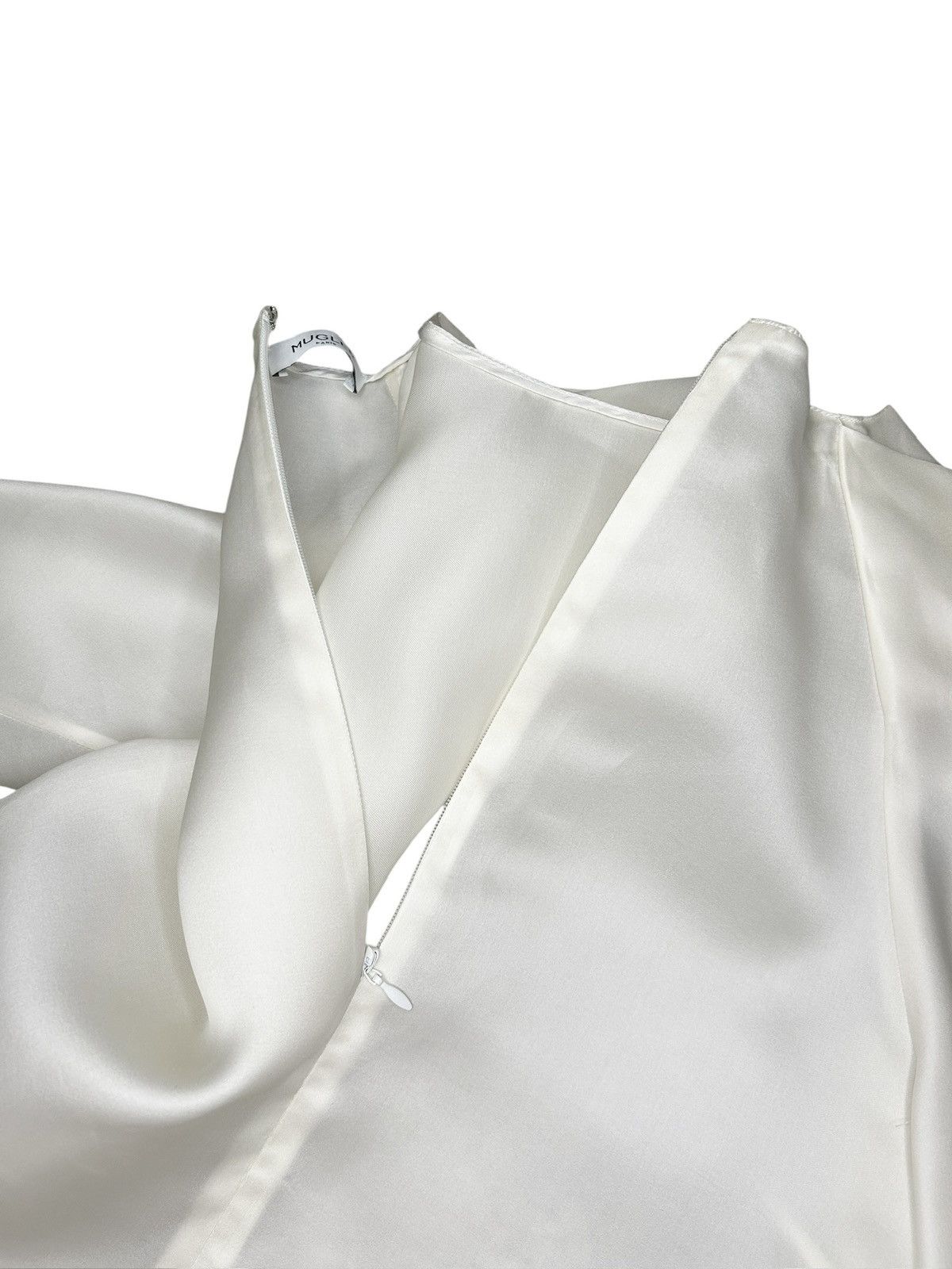 Mugler F/W 17 Structured Silk Top Size S / US 4 / IT 40 - 9 Thumbnail