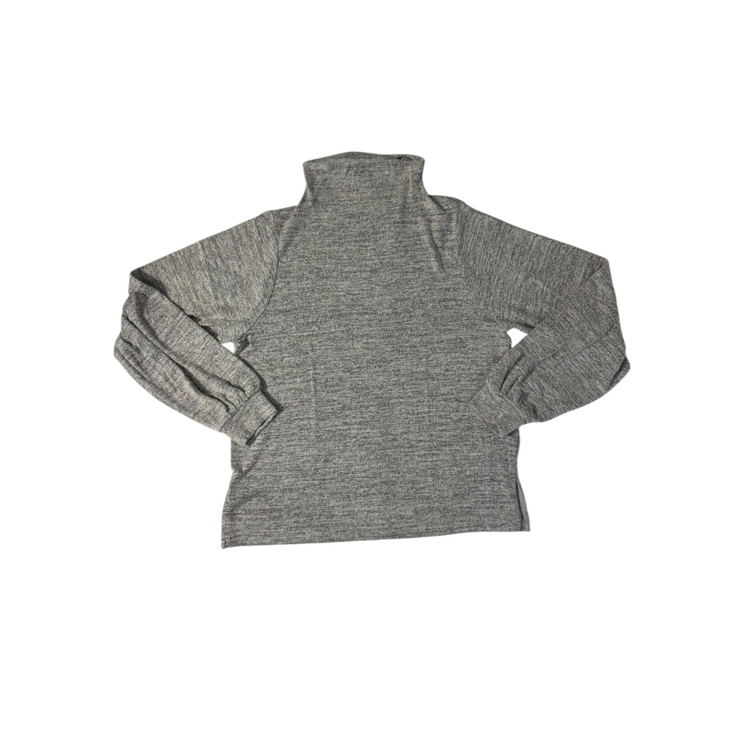 Gap GAP Womens Mottled Gray Long Sleeve Mock Turtleneck – Medium Size M / US 6-8 / IT 42-44 - 1 Thumbnail