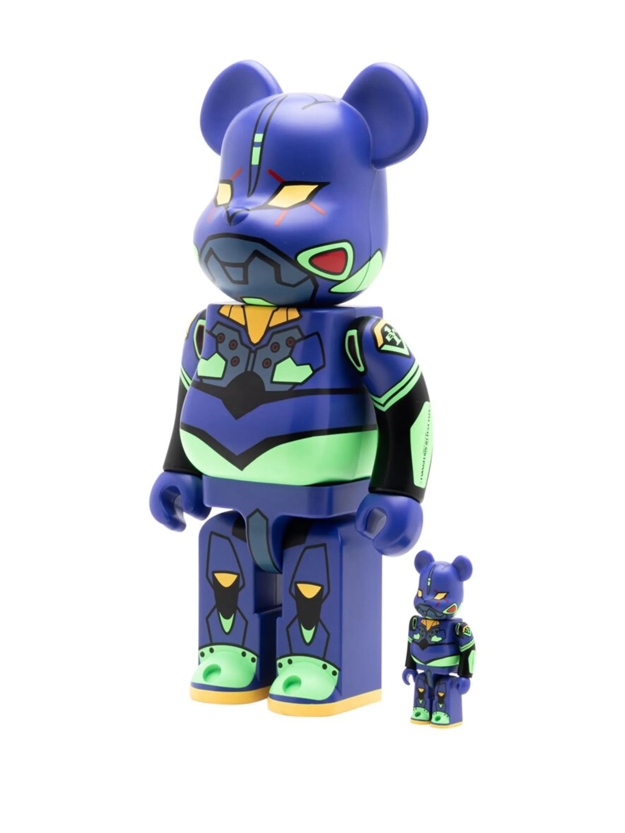 Medicom Toy o1c11t2y0125 Size: OS / Bearbrick Evangelion Unit 1 Size ONE SIZE - 3 Thumbnail