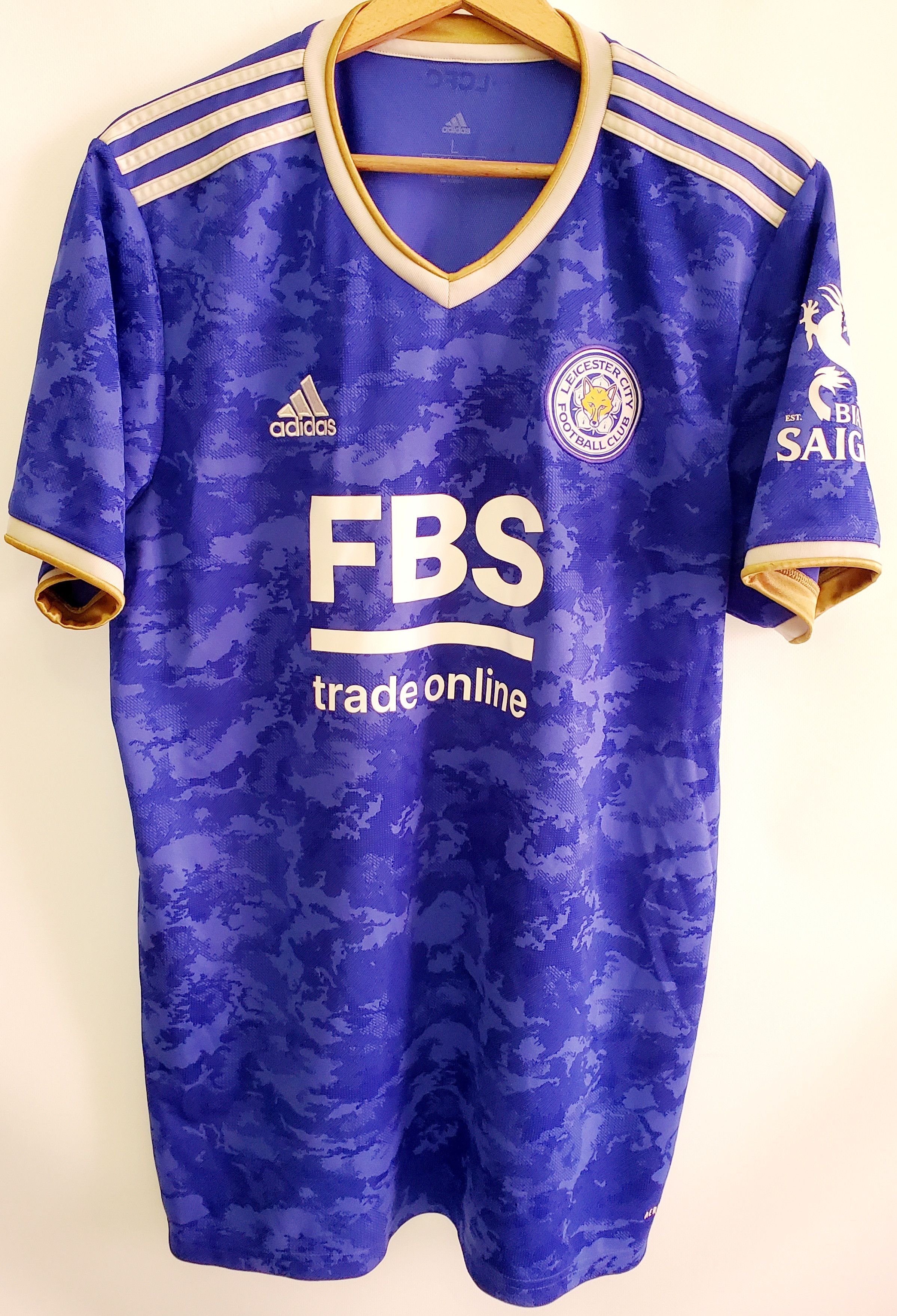 Adidas Leicester City 2021/22 home jersey ideal condition size L Size US L / EU 52-54 / 3 - 1 Thumbnail