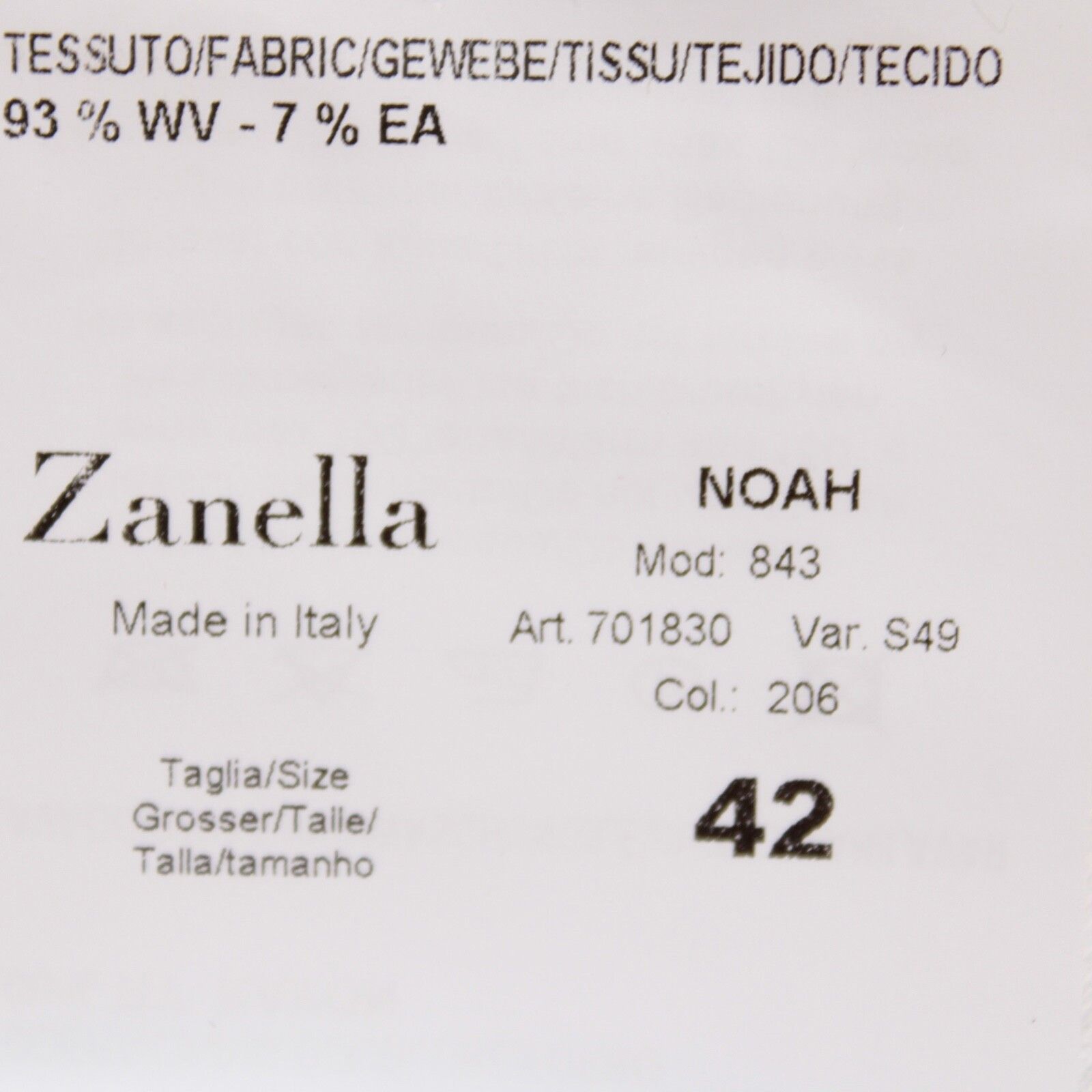 Zanella Zanella New with tags Dress Pants Size 42 US In Brown Size US 42 / EU 58 - 6 Thumbnail