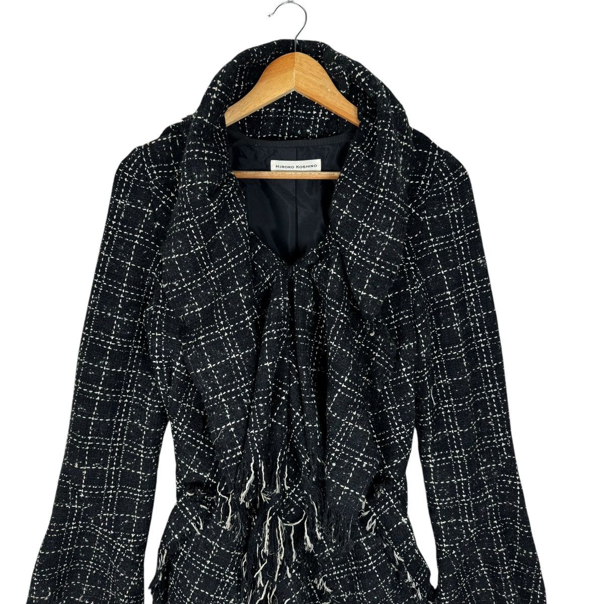Hiroko Koshino Homme ❄️HIROKO KOSHINO ASYMMETRIC PETITE JACKET Size S / US 4 / IT 40 - 2 Thumbnail