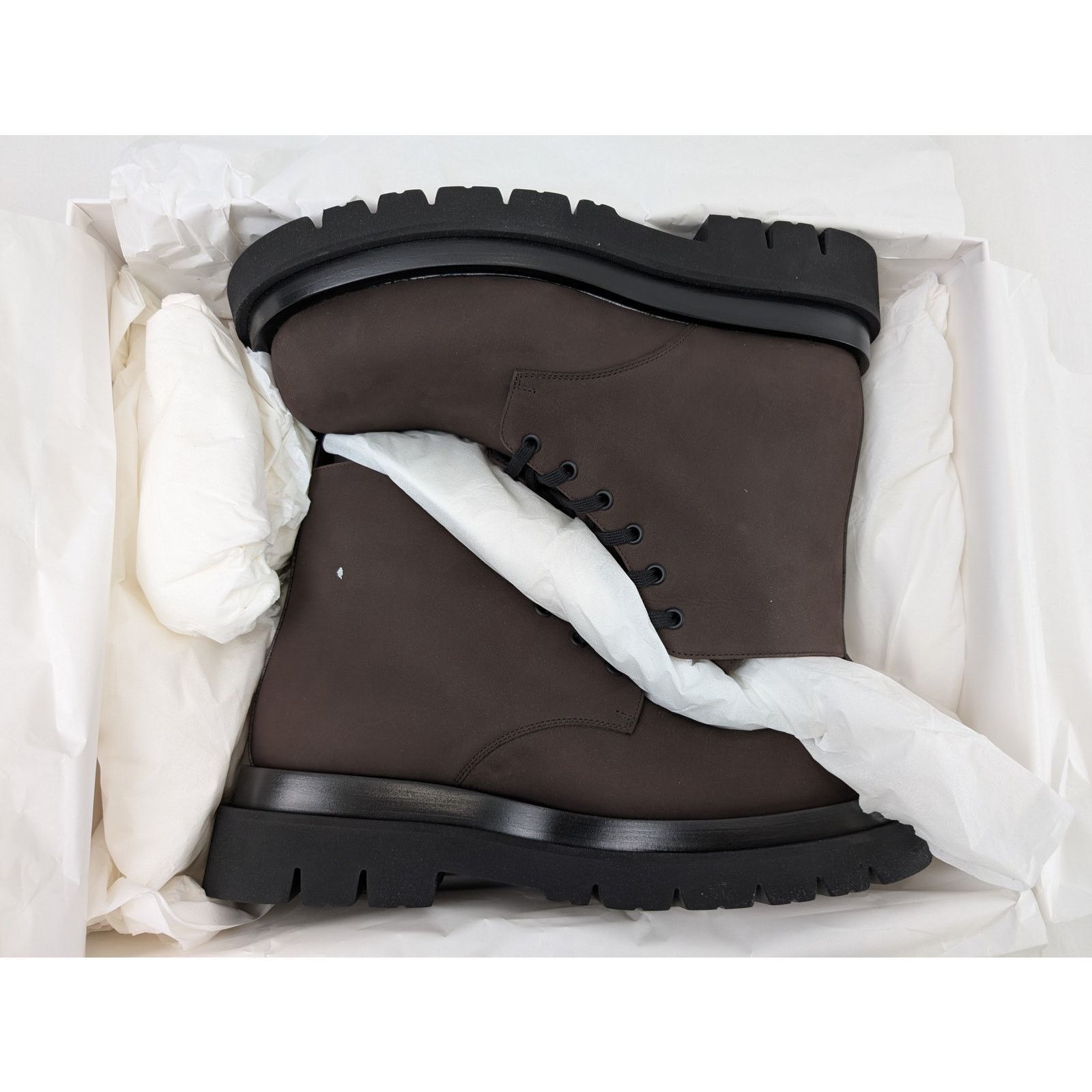 Bottega Veneta o1rshd1 Q:2 / Provv NAbuck Oil Ankle Boot Leather in Coffee Size US 10 / EU 43 - 17 Thumbnail