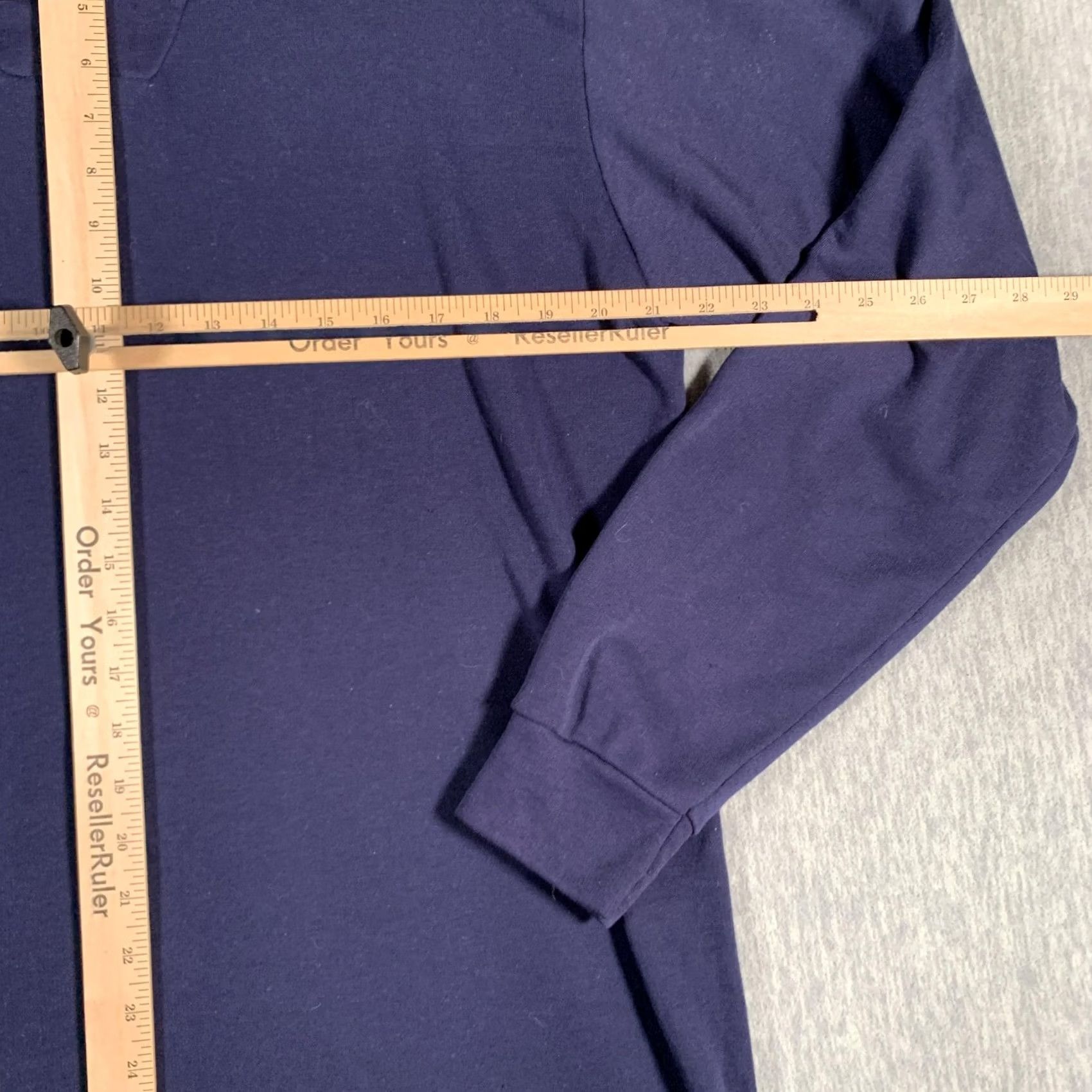 Vintage VINTAGE REI Pullover Mens XL Blue 1/4 Zip Fleece Waffle Knit Made USA 90s Size US XL / EU 56 / 4 - 7 Thumbnail