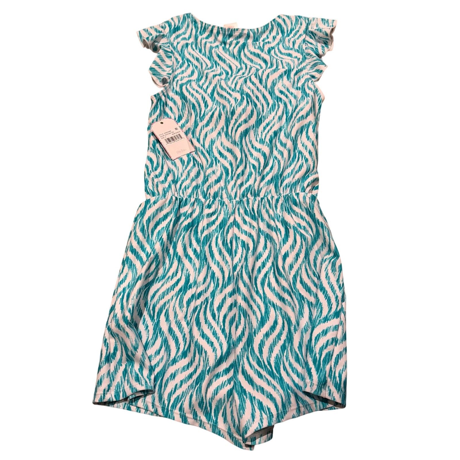 Other Stella Parker Sea Foam Beach Romper - Size Small, NWT Size 30" / US 8 / IT 44 - 2 Thumbnail