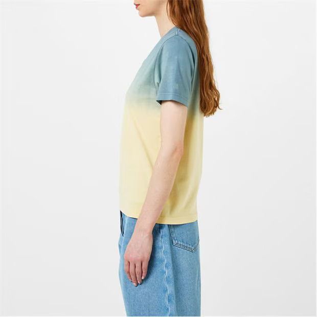 Lanvin o1g2r1mq1024 T-Shirt in Blue & Beige Size S / US 4 / IT 40 - 4 Thumbnail