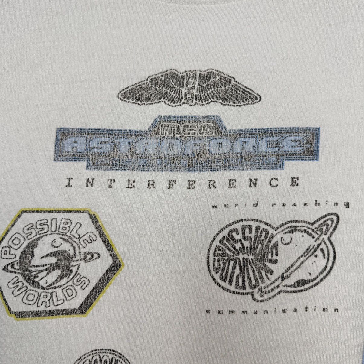 McQ Alexander McQueen ALEXANDER MCQUEEN MCQ T-SHIRT COTTON ASTROFORCE PRINT WHITE Size US XL / EU 56 / 4 - 10 Thumbnail