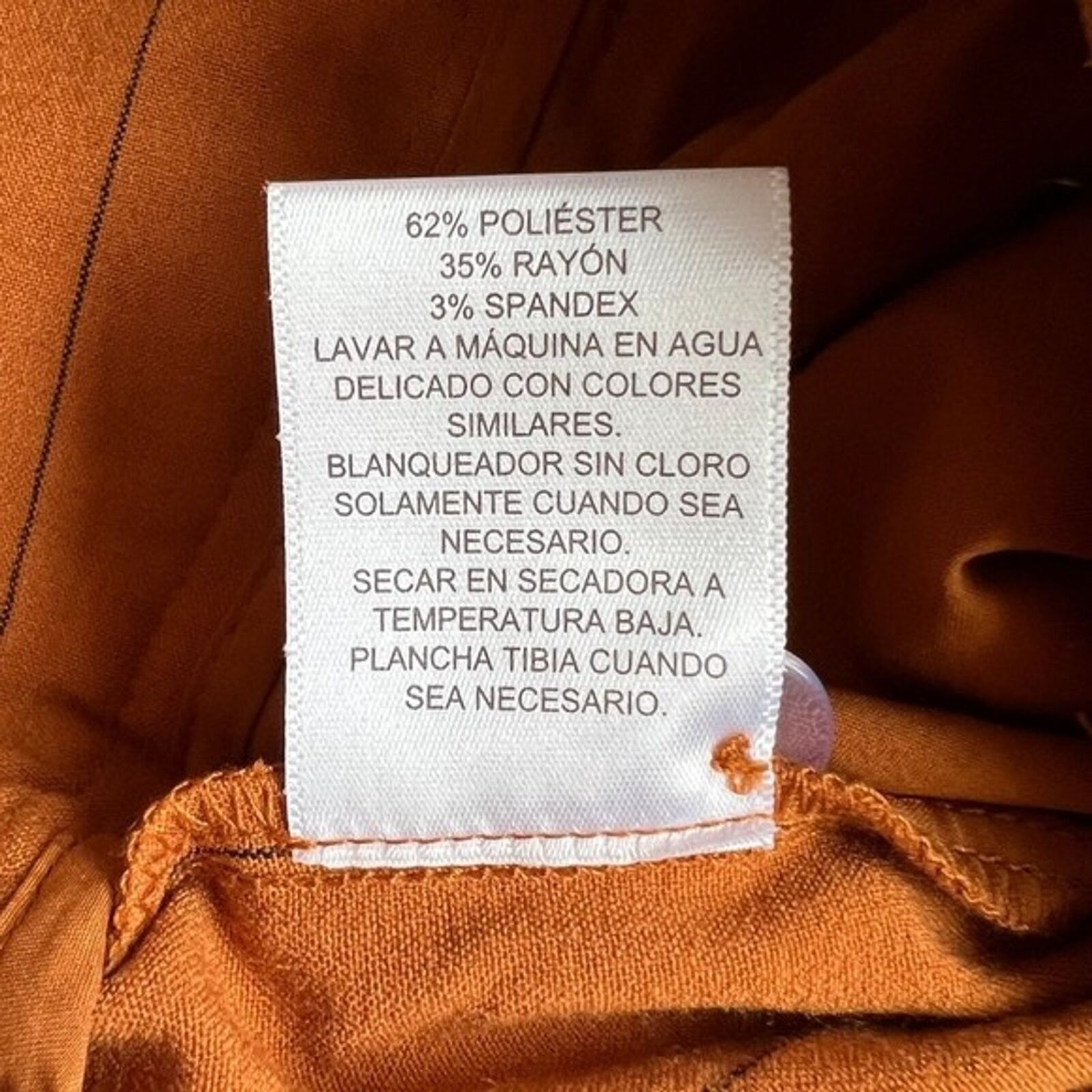 Other Daielle Berstein Honey Ginger Pinstriped Pocket Shorts, US8 Size 30" / US 8 / IT 44 - 3 Thumbnail