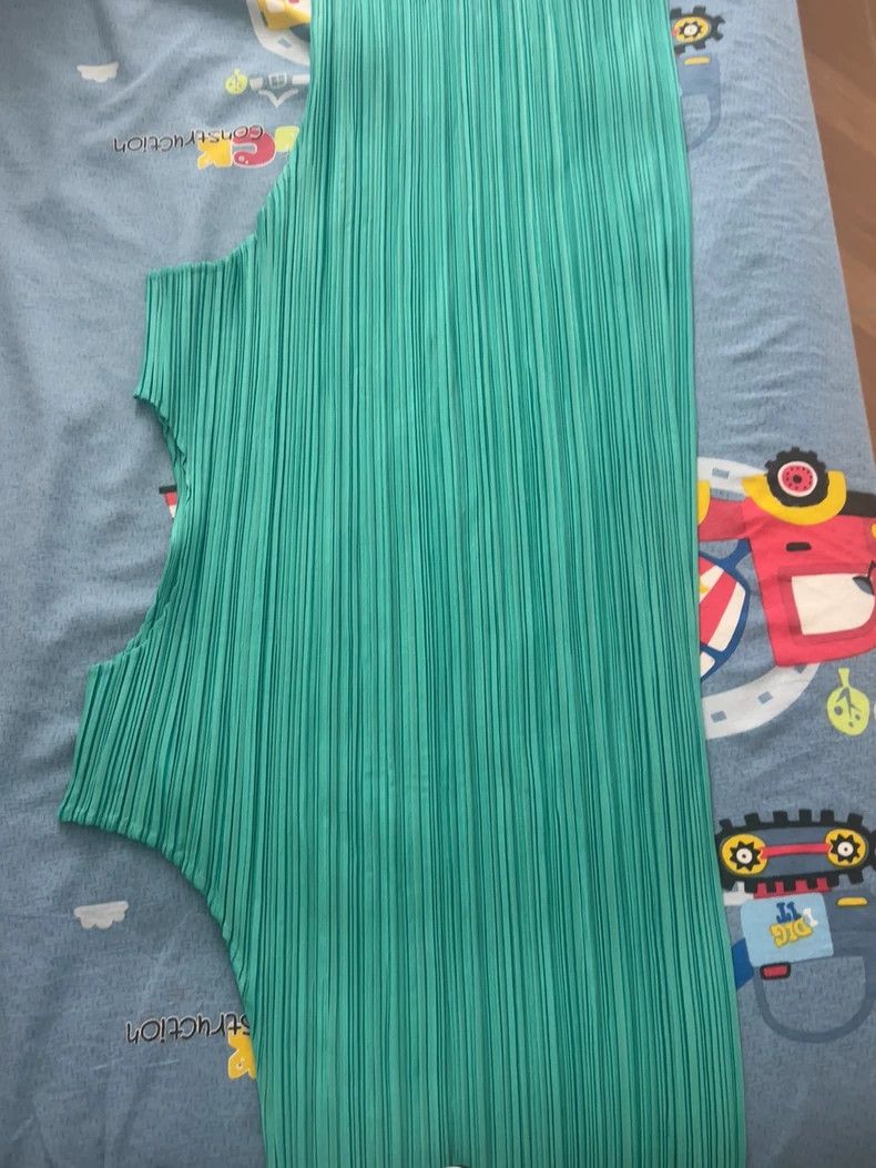 Issey Miyake Issey Miyake size:3 Green striped vest Size S / US 4 / IT 40 - 3 Thumbnail
