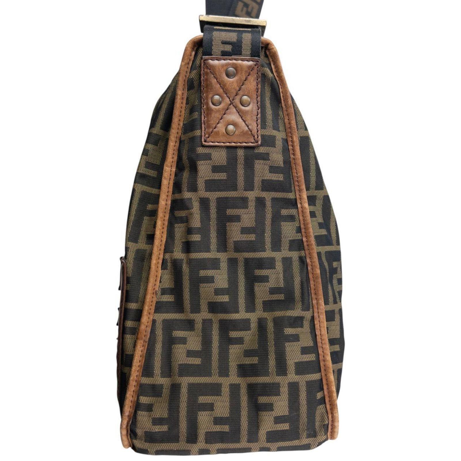 Fendi Vintage 2000s Fendi Monogram Crossbody Bag Size ONE SIZE - 4 Thumbnail