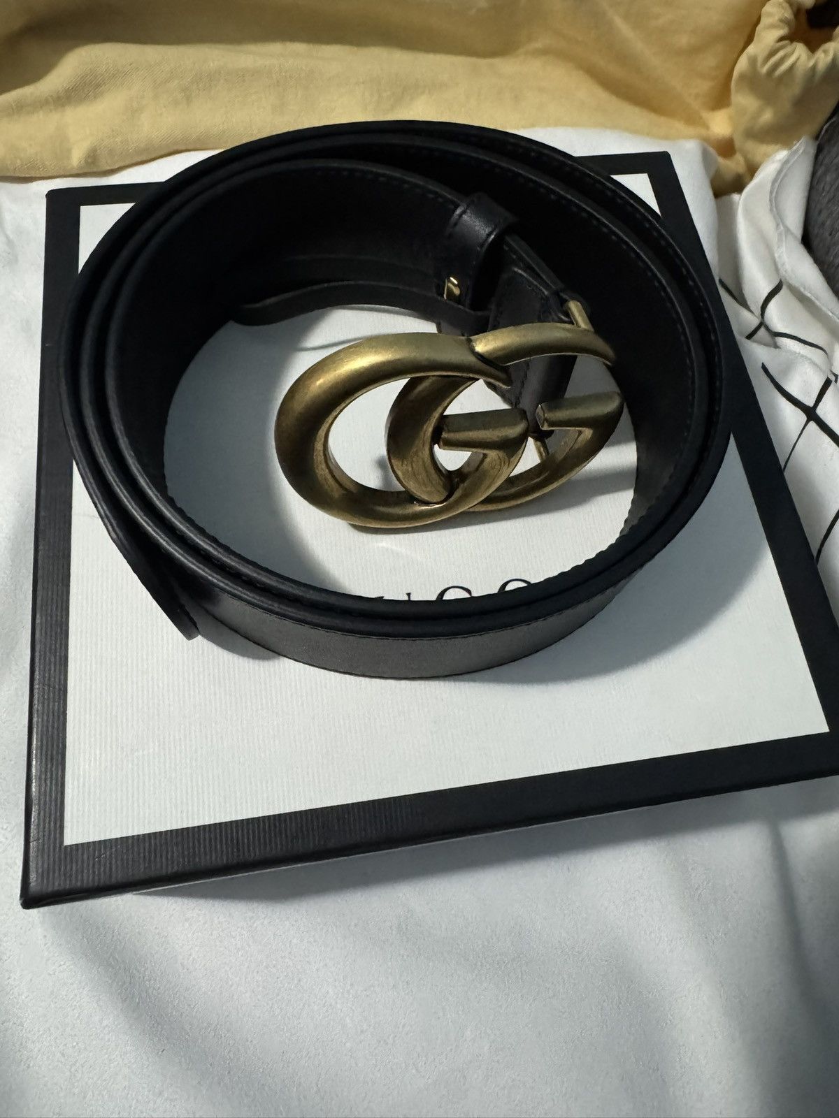 Gucci GUCCI GG Buckle Belt Size ONE SIZE - 2 Thumbnail