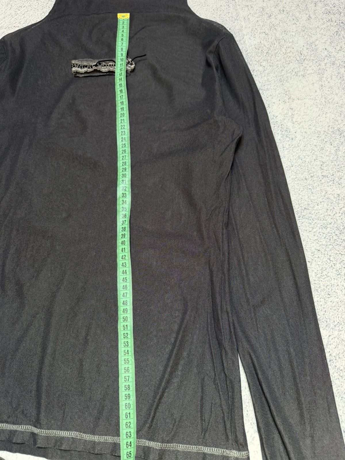 Jean Paul Gaultier Vintage Beate Heymann Mesh Longsleeve Style Y2k Size L / US 10 / IT 46 - 16 Thumbnail