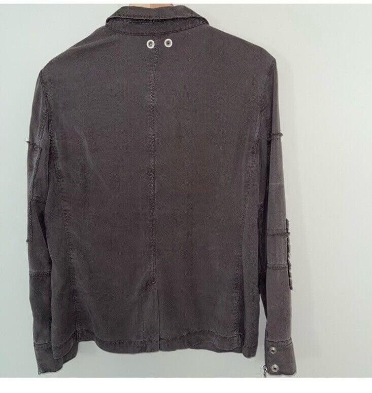 Pam & Gela Pam & Gela Tencel Twill Utility Cargo Jacket S Eagle Patch Size S / US 4 / IT 40 - 2 Thumbnail