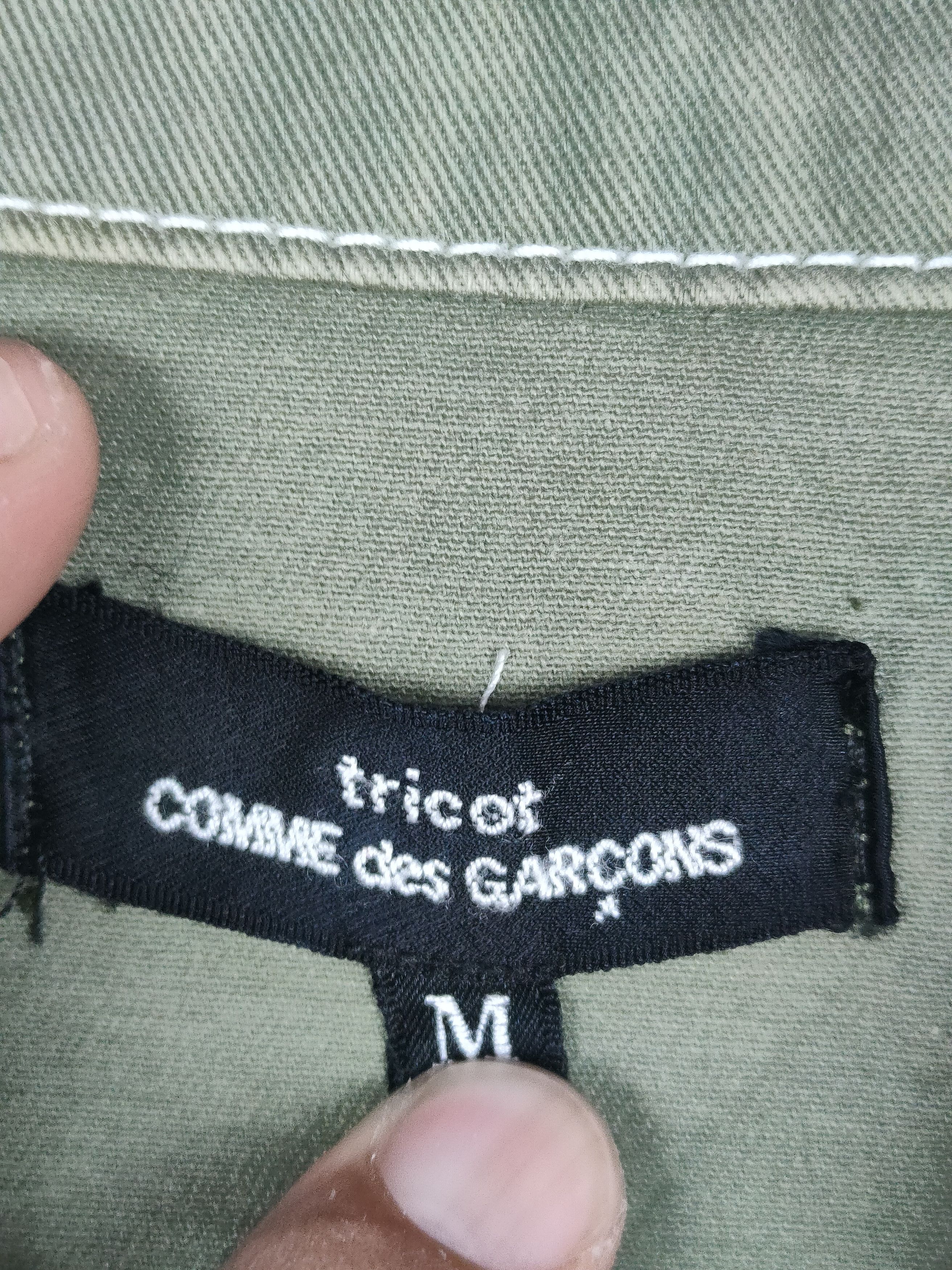 Comme des Garcons Tricot Comme des Garçons AD2011 Oversized Button Shirt Size US M / EU 48-50 / 2 - 3 Thumbnail