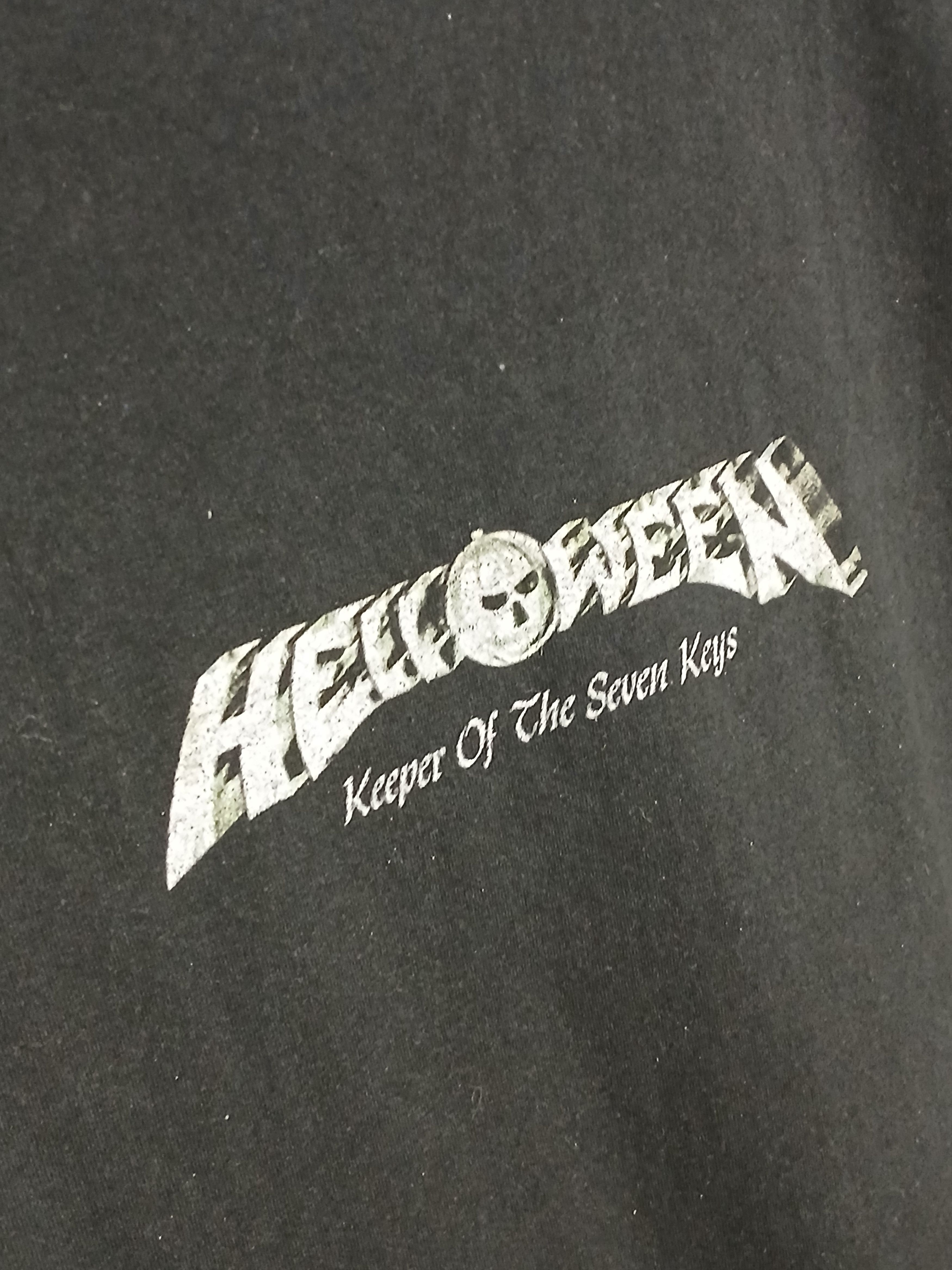 Band Tees × Vintage Helloween Keeper Of The Seven Keys Tank Top T-Shirt Size US XL / EU 56 / 4 - 4 Thumbnail