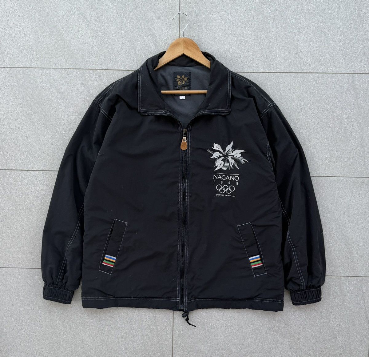 Vintage Vintage Nagano 1998 Olympic Team Jacket Mizuno Made In Japan Size US L / EU 52-54 / 3 - 7 Thumbnail