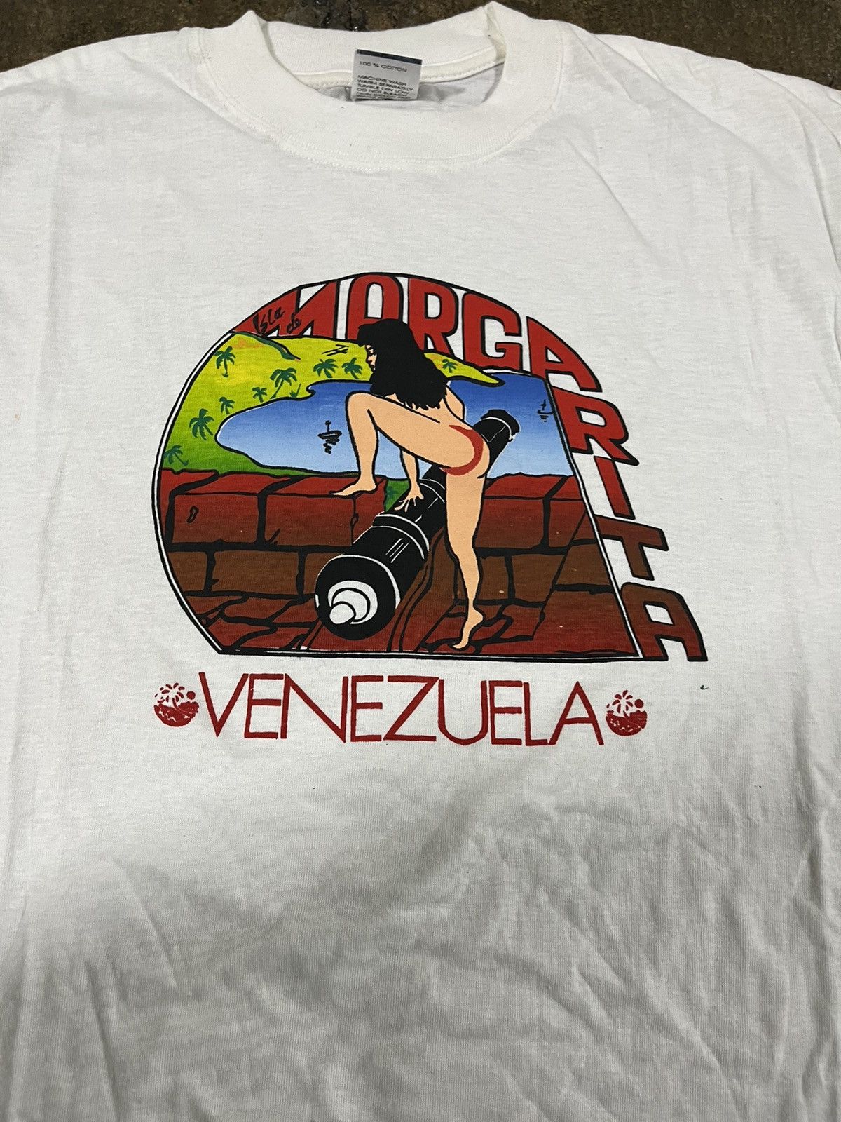 Crazy Vintage 90s Sex Tee Venezuela Pornstar Skater Shirt