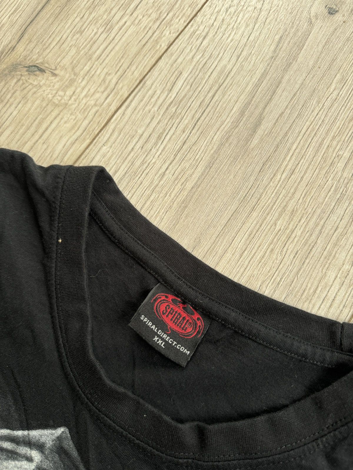 Band Tees Vintage Spiral Faded Boxy Tee (Game Over You Lose ) Size US L / EU 52-54 / 3 - 7 Thumbnail