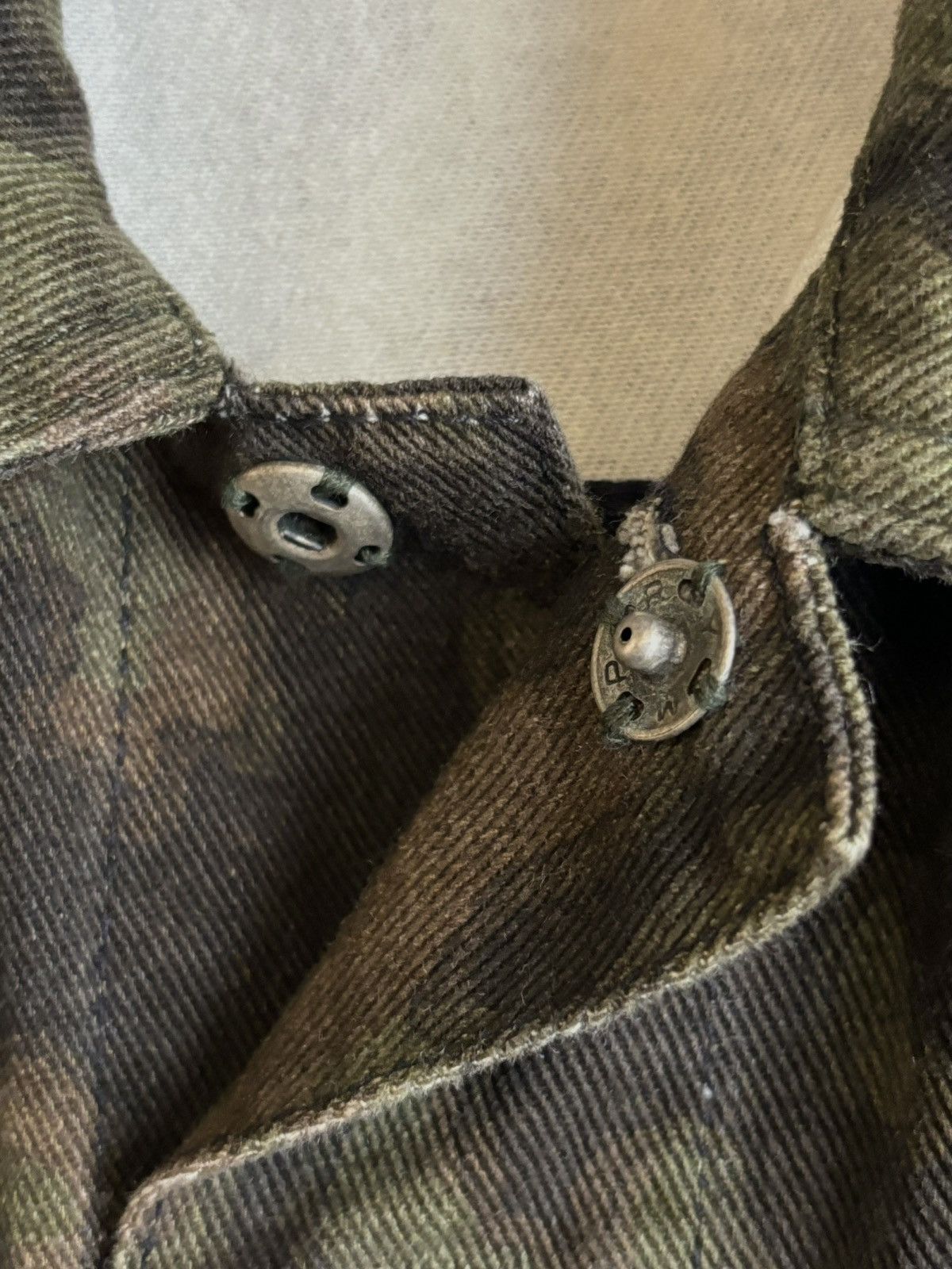 Dries Van Noten Dries Van Noten | Camo Patchwork Denim Jacket Size US S / EU 44-46 / 1 - 5 Thumbnail