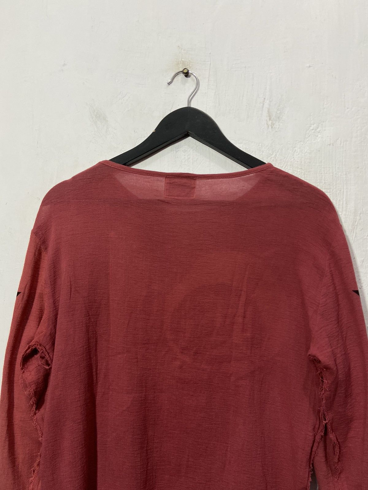 Japanese Brand Yamane Jeans Every Garment Guaranteed Raglan Sleeve Tshirt Size US M / EU 48-50 / 2 - 8 Thumbnail