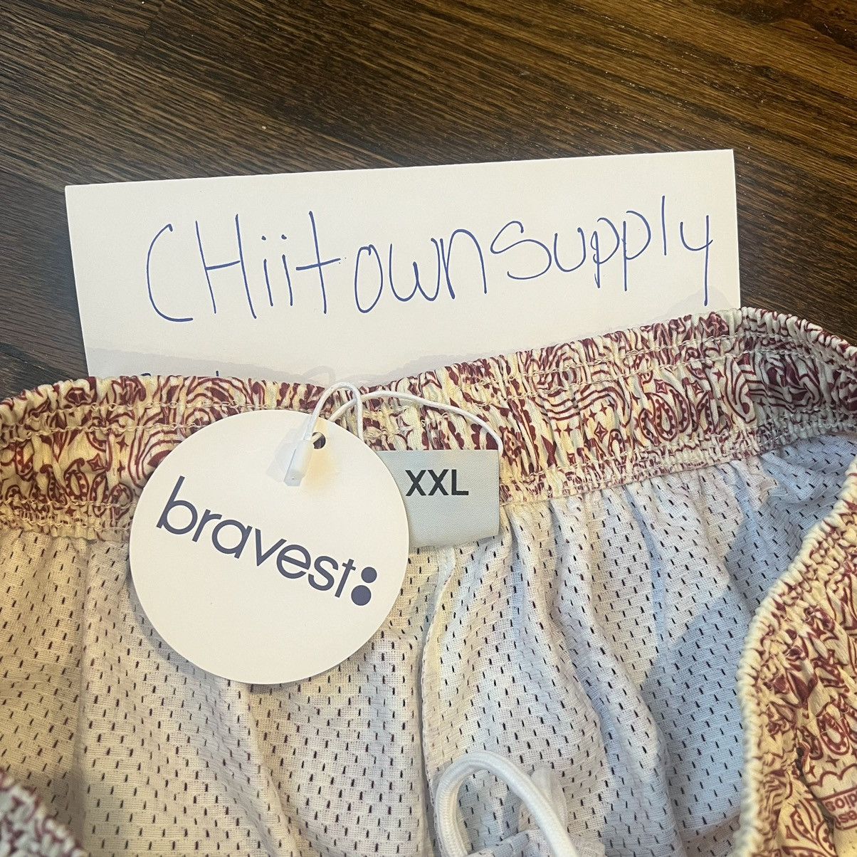 Bravest Studios Bravest Studio Light Cream/Red Paisley Size XXL Size US 38 / EU 54 - 5 Thumbnail