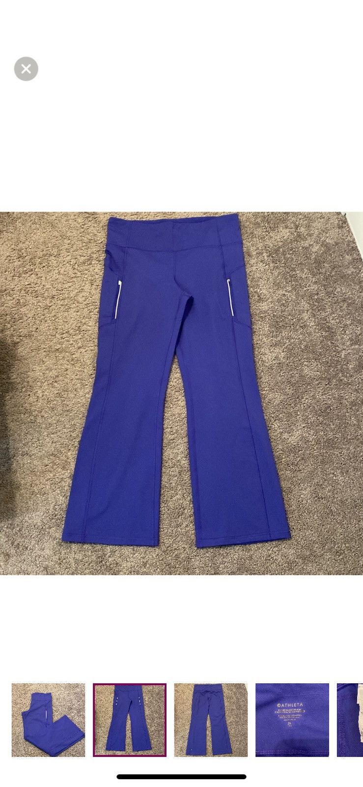 Athleta XL Rainier Bootcut Pant, purple Size 40" / US 18 - 2 Thumbnail