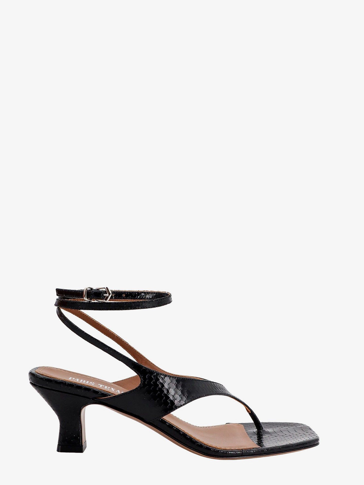 image of Paris Texas Portofino Woman Black Sandals, Women's (Size 7)