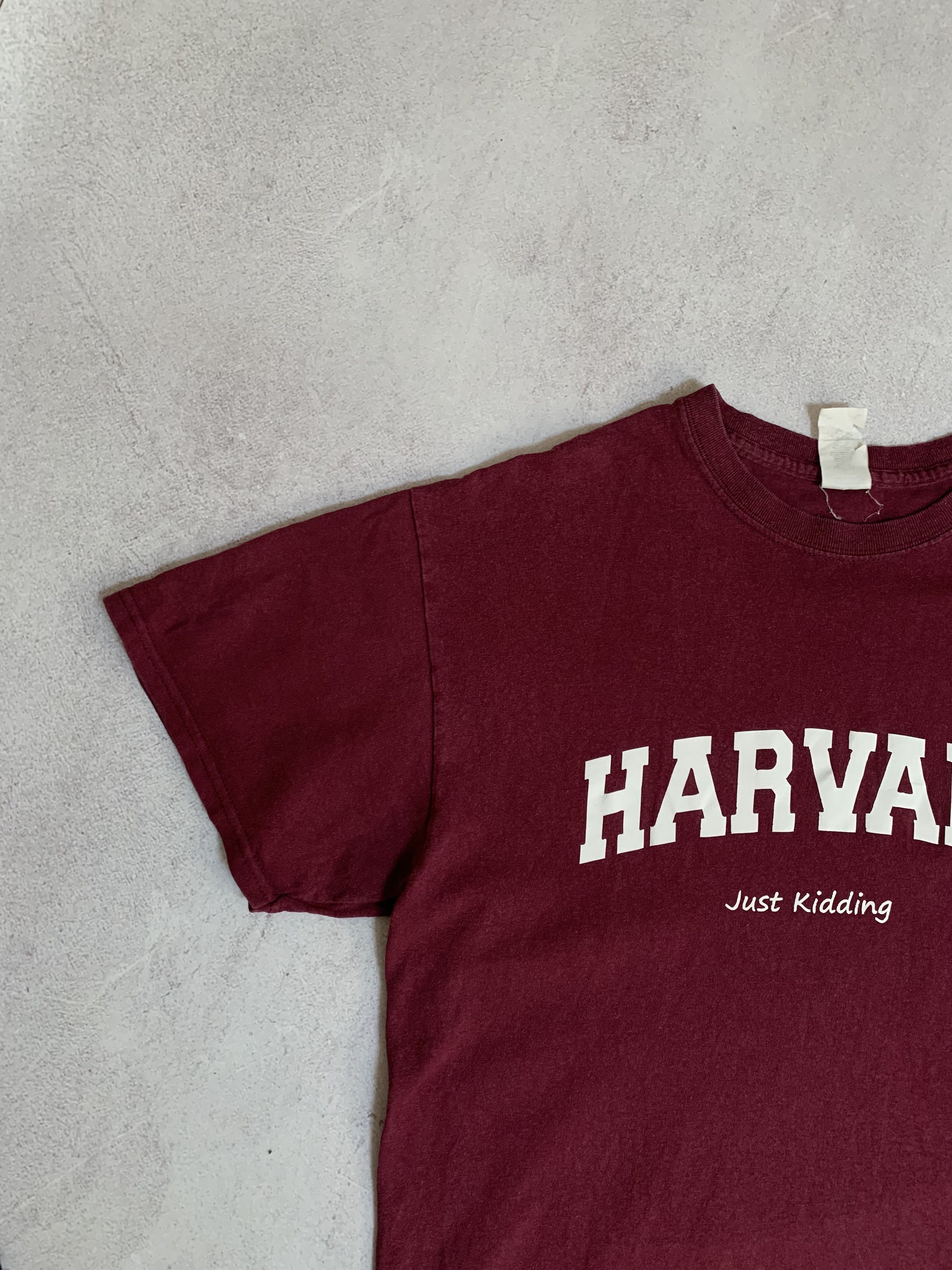 Vintage Vintage Harvard T Shirt Tee Baggy Big Logo Y2K 90s Size US L / EU 52-54 / 3 - 3 Thumbnail