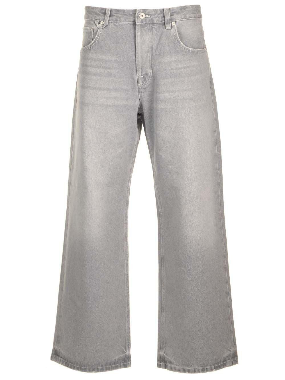 Jacquemus o1s22i1n1024 Baggy Denim Jeans in Grey Size US 30 / EU 46 - 1 Thumbnail