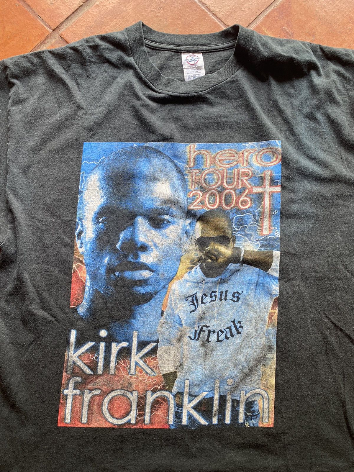 Rap Tees Kirk Franklin hero Tour 2006 Vintage T shirt Size US XXL / EU 58 / 5 - 2 Thumbnail