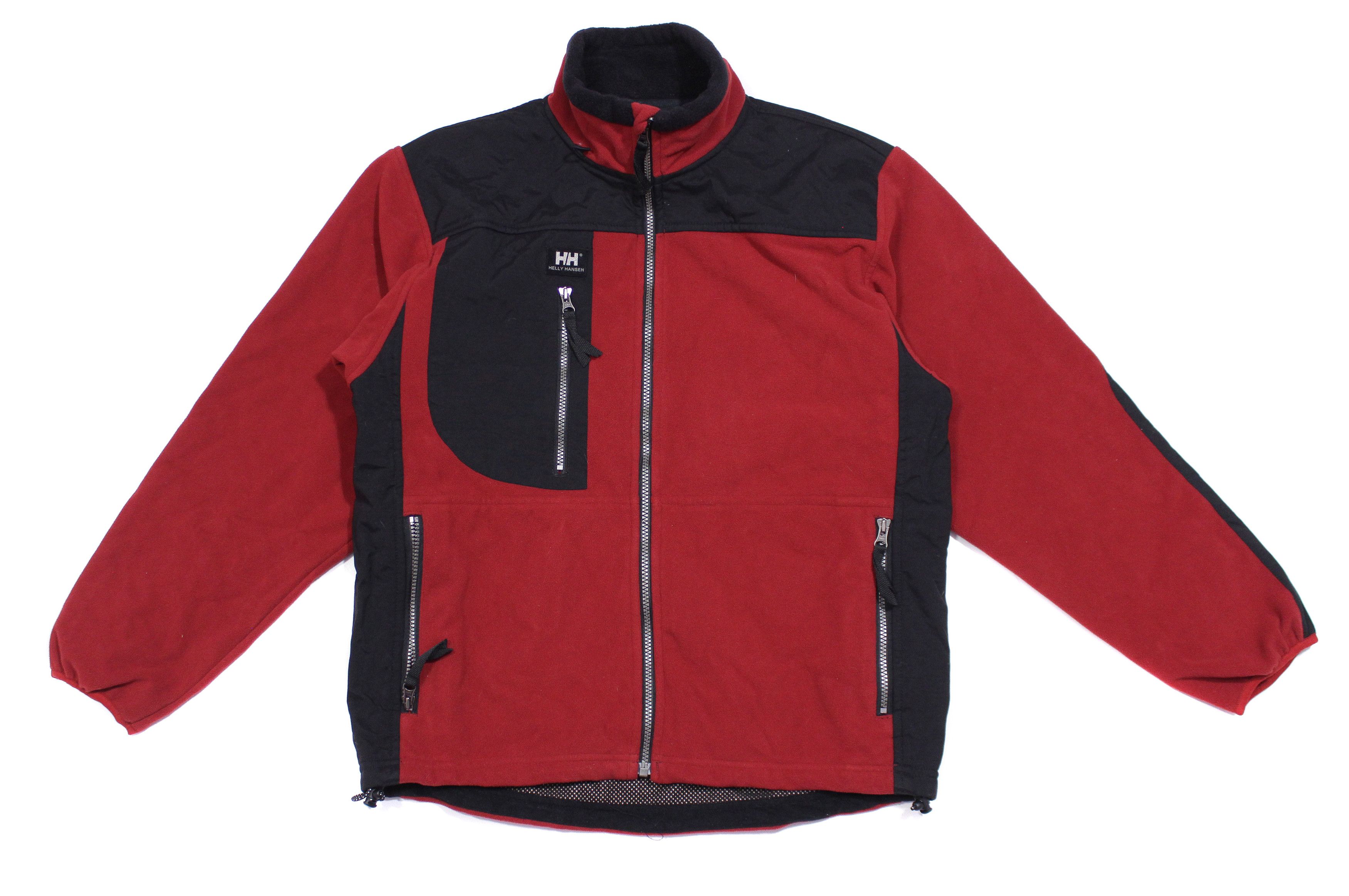 Helly Hansen 00S Workwear Fleece Jacket Vintage Size US M / EU 48-50 / 2 - 1 Thumbnail