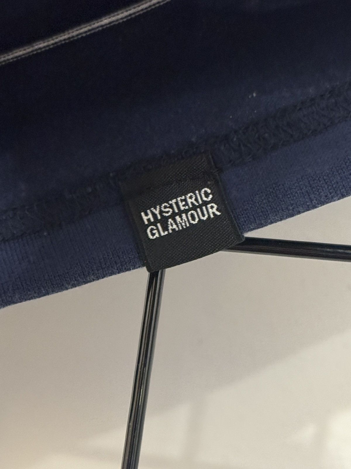 Hysteric Glamour navy blue t-shirt from the Japanese brand Hysteric Glamour Size US S / EU 44-46 / 1 - 8 Thumbnail
