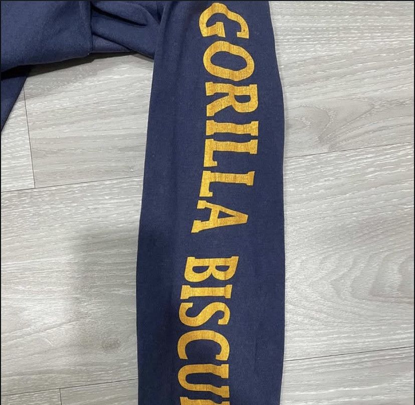 Band Tees Vintage 90’s Gorilla Biscuit Longsleeve Size US XL / EU 56 / 4 - 6 Thumbnail