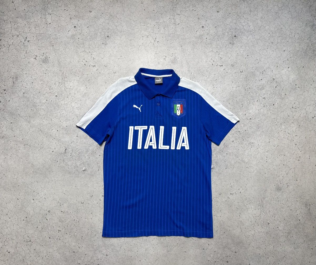 Puma Puma Football Italia National Team Soccer Jersey Big Logo Size US M / EU 48-50 / 2 - 1 Thumbnail