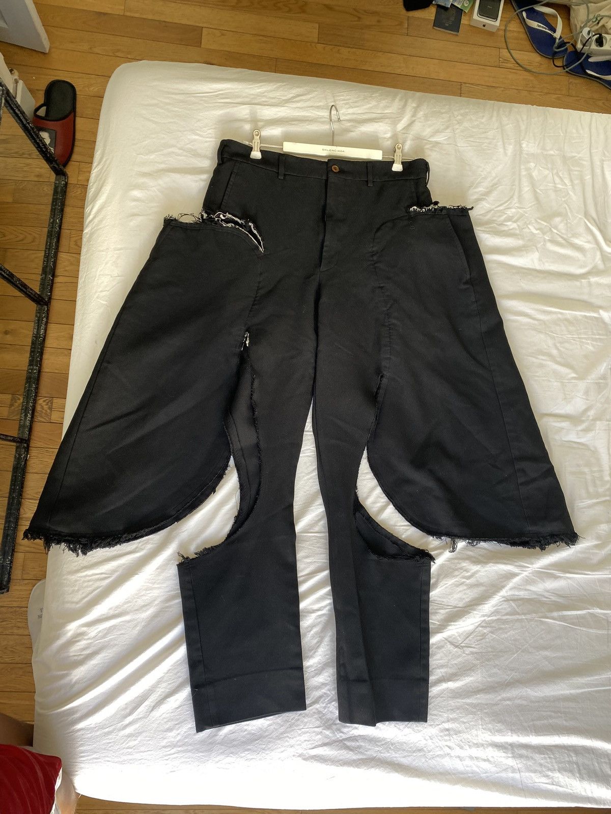 Comme des Garcons Comme des Garçons deconstructed trousers Size 42R - 2 Thumbnail