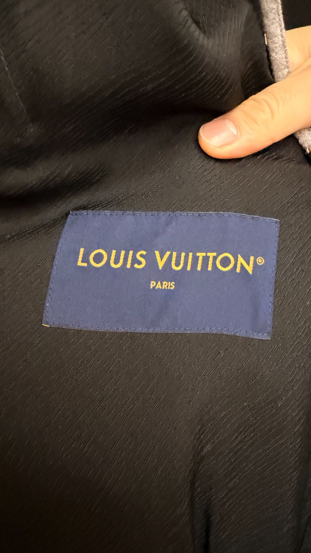 Louis Vuitton lv wool jacket with large logo Size US L / EU 52-54 / 3 - 6 Thumbnail