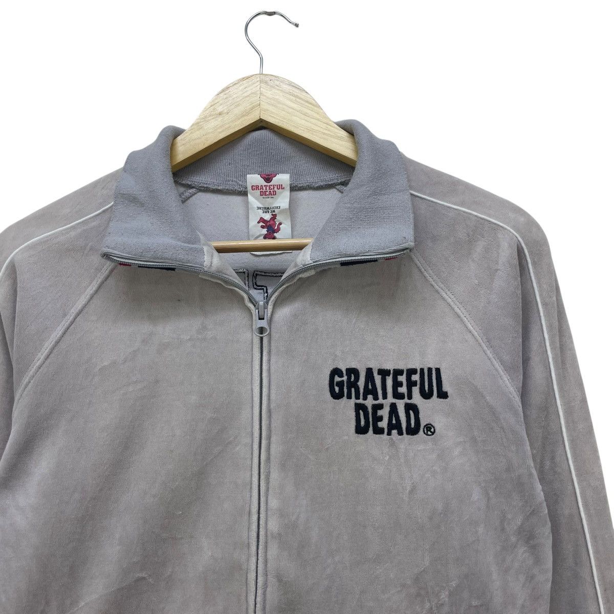 Grateful Dead 💥Vintage Grateful Dead Zip Up Embroidery Jacket Size US M / EU 48-50 / 2 - 4 Thumbnail
