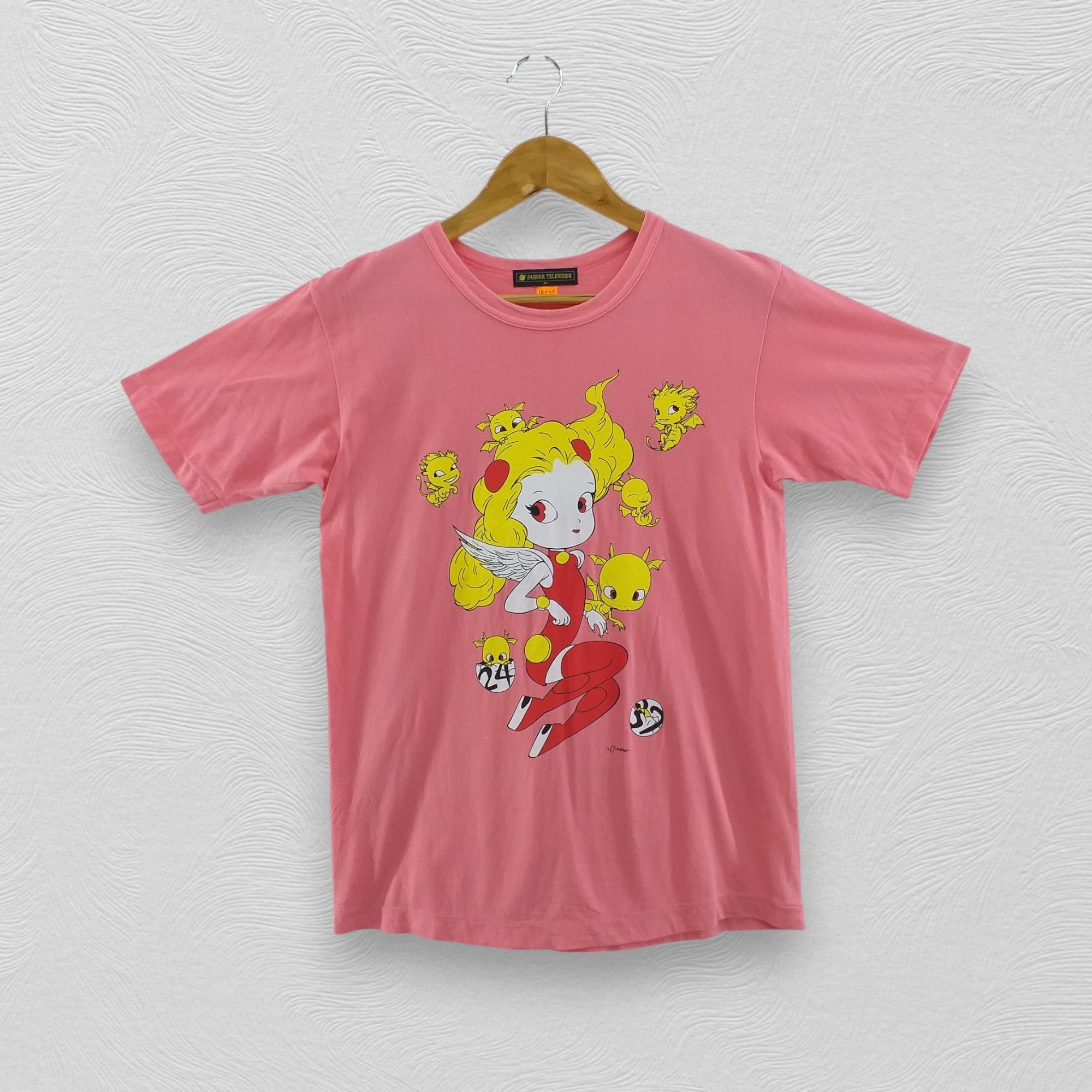 Japanese Brand 24 Hour Television Takashi Murakami Small Tshirt -F090 Size US S / EU 44-46 / 1 - 1 Thumbnail