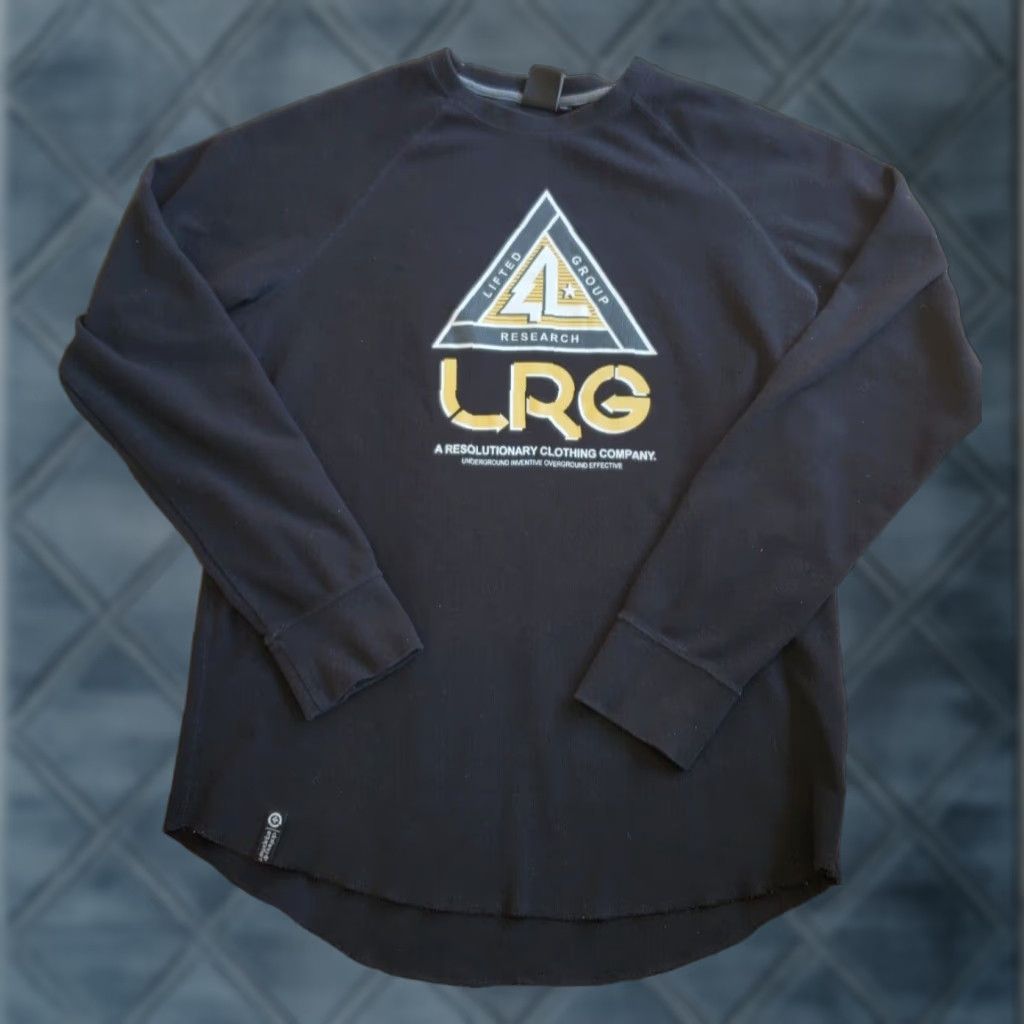 Vintage LRG Lifted Research Graphic Thermal Shirt 2XL Mens Black Long Sleeve Crew Neck Shirt Mens 2XL Black Graphic Thermal Crew Neck LRG Size US XXL / EU 58 / 5 - 1 Thumbnail