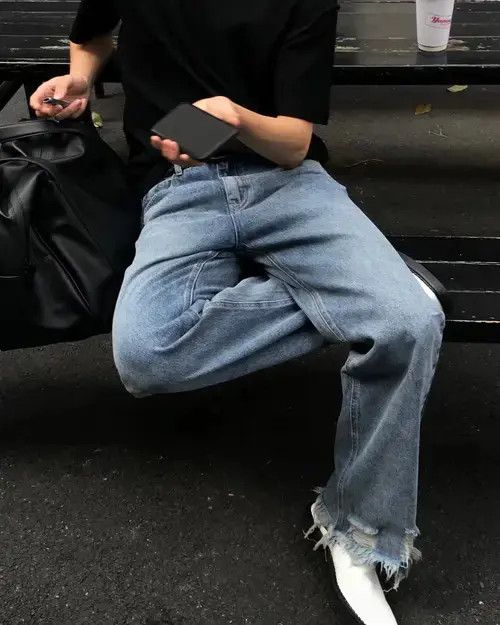 Japanese Brand 21SS Indigo Union Japan Charcoal Grey Relaxed Fit Pants Size US 34 / EU 50 - 3 Thumbnail